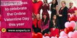 Online Valentines Day Party Celebration ideas