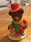 Clown Bear with his dog