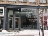 Commercial space Plateau-Mont-Royal 1500 sqft  1200 sqft basemen
