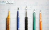 Lance Tip Knives for the cataract surgery of the eye