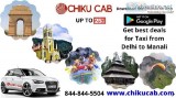 Best Taxi Service from Delhi to Manali-Chiku Cab
