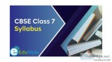 CBSE class 7 syllabus