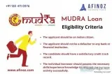MUDRA Loan Eligibility Criteria