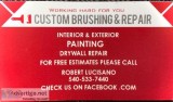 Custom Brush Painting and Repair