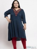 Shop the Latest Design of 5XL Kurtis Online