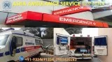 Lowest Cost Road Ambulance Service in ALS and BLS Vehicles Patna