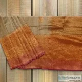 Double Colour Tussar Silk Saree