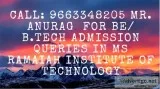 96633482o5 MS Ramaiah Institute Of Technology Bangalore through 