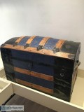 Stagecoach travel steam trunk circa " 1890 s -1910