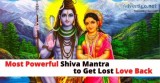 Most Powerful Shiva Mantra to Get Lost Love Back - Naksh Shastri