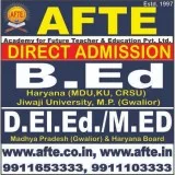 B.Ed Admission in 2020 MDU CRSU KUK JIWAJI University