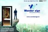 Wonder Sign   Digital Paper Print