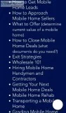 Mobile home investing lessons