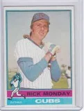 Rick Monday 1976 Topps Near Mint Condition 251