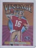 Joe Montana 2001 Bowman s Best Vintage Best VB JM