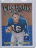 Frank Gifford 2001 Bowman s Best Vintage Best VB FG