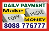 Part time jobs | copy paste work | 1740 | daily payment