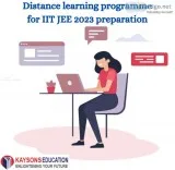 Distance learning programme for IIT JEE 2023 preparation