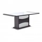 Tymothi White And Anthracite Grey Extending Dining Table 160cm-2