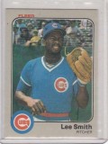 Lee Smith 1983 Fleer Near Mint Condition 508