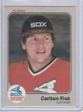 Carlton Fisk 1983 Fleer Near Mint Condition 235