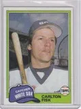 Carlton Fisk 1981 Topps Original Near Mint Condition 762