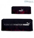 Custom Table Covers for Trade Shows and Events