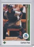 Carlton Fisk 1989 Upper Deck Mint Condition 609