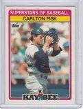 Carlton Fisk 1989 KayBee Superstars of Baseball Mint Condition 1