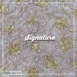 Buy Thistle Purple Net Fabric With Thread and Floral Embroidery 