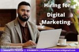Hiring For Digital Marketing