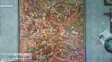 ABSTRACT PAINTING by W.JACKSON