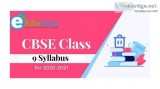 CBSE Class 9 Syllabus