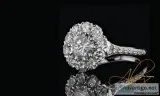 18k White Gold Marquise Diamond Engagement Ring