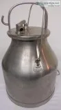 Vintage DeLaval Dairy Milk Pail  Bucket  Stainless Steel
