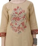 Long kurti with jeans