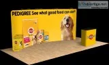 Portable Pop-Up Trade Show Display Booth  Display Solution
