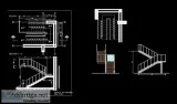 Metal railing details  Stair railing details  Stair handrail det
