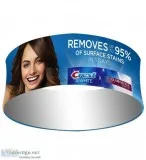 Trade Show Hanging Banner Signs With Custom Graphics