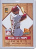 Mike Schmidt 2001 Post 500 Home Run Club Collector S Series 7 of