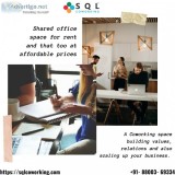 Coworking space for rent at affordable prices