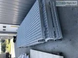 Mid state dock 4x10 aluminum with vinyl deck