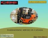 Warehouse Service in Saskatoon Canada