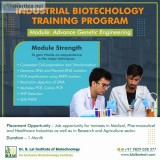 Industrial biotechnology training program