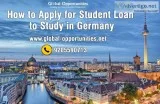 How to Apply for Student Loan to Study in Germany