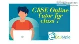 CBSE Online Tutor for class 7
