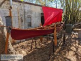 Sailing Canoe W All Working Parts