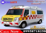 Use Medilift ICU Road Ambulance Service in Kanke Ranchi at the M