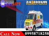 Use Medilift ICU Ambulance Service in Jawahar Nagar Ranchi at Lo