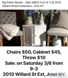 Big Pallet Resale - Sale 36 9-3